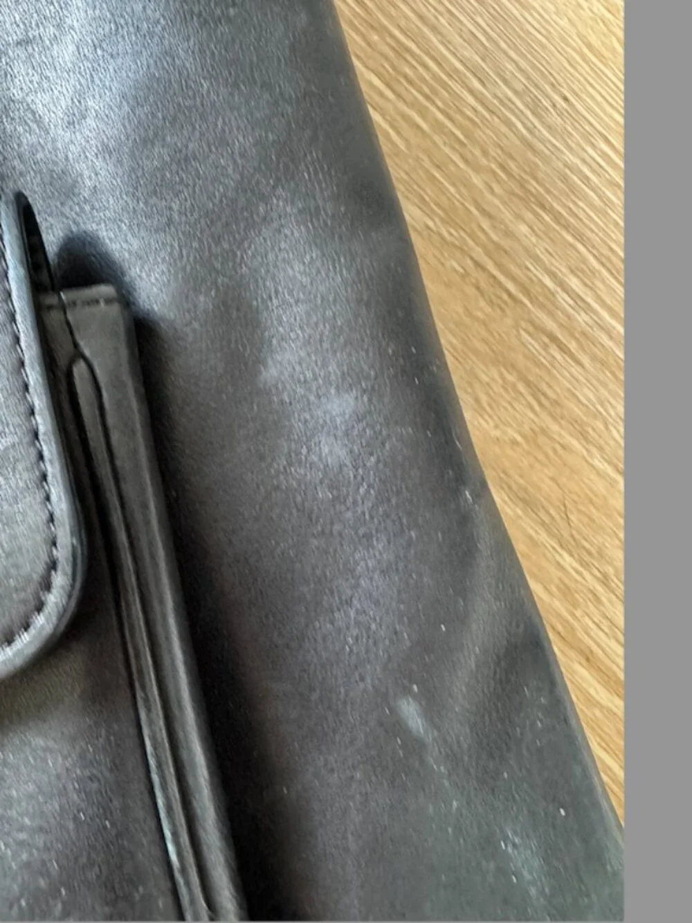 Coach Black Leather Backpack